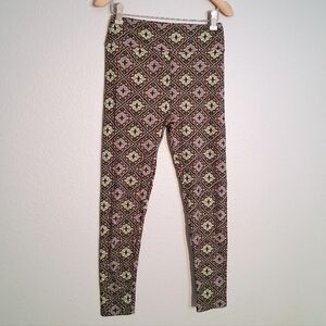 Lularoe One Sized Patterned Leggings